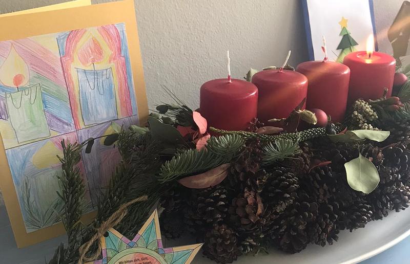 Adventkranzsegnung
